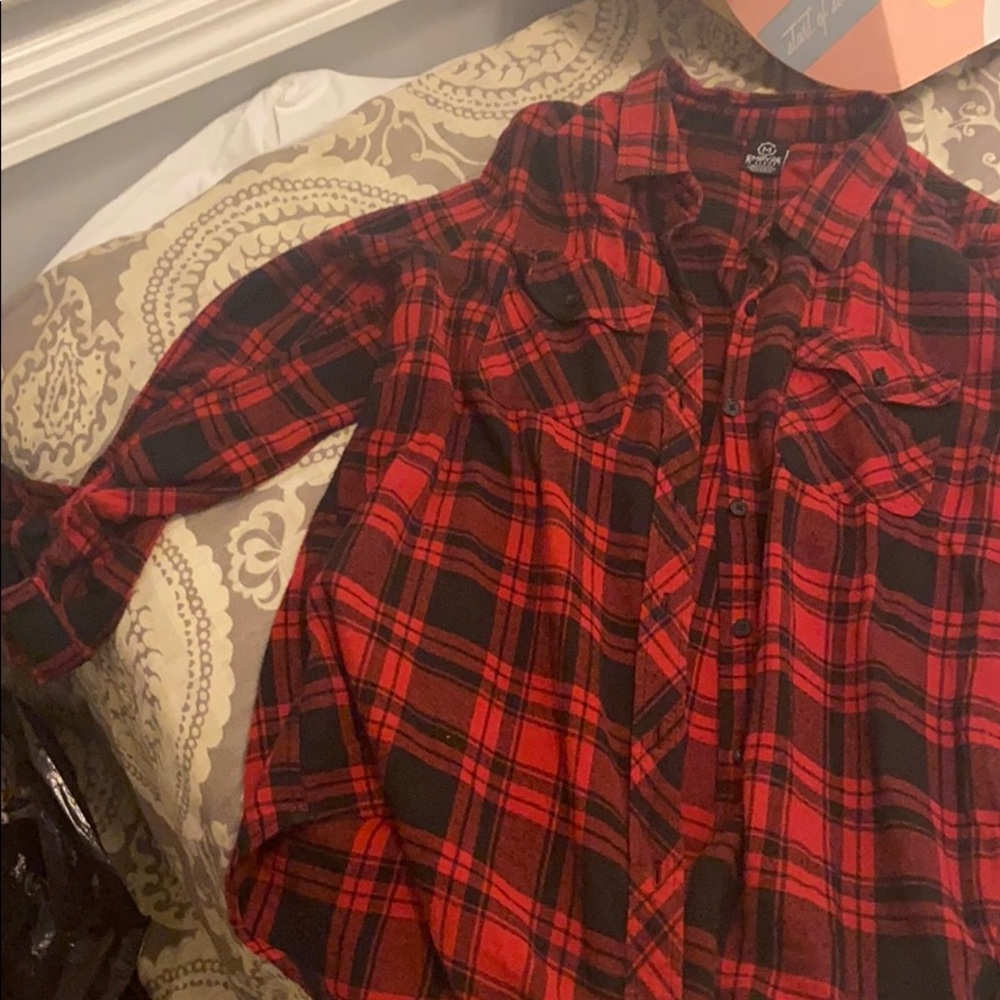 Red and black flannel